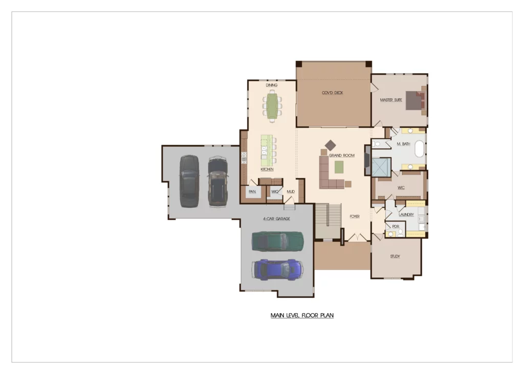 Lot 33 Ml Floor Plan Color